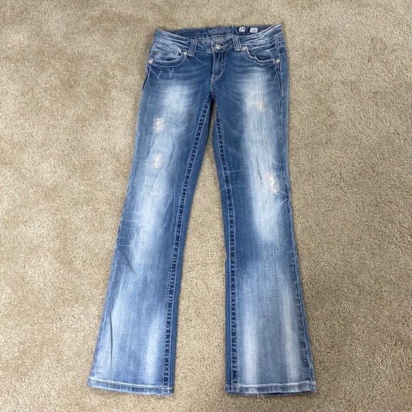 Miss Me boot cut embellished jeans 29 - Picture 3 of 4